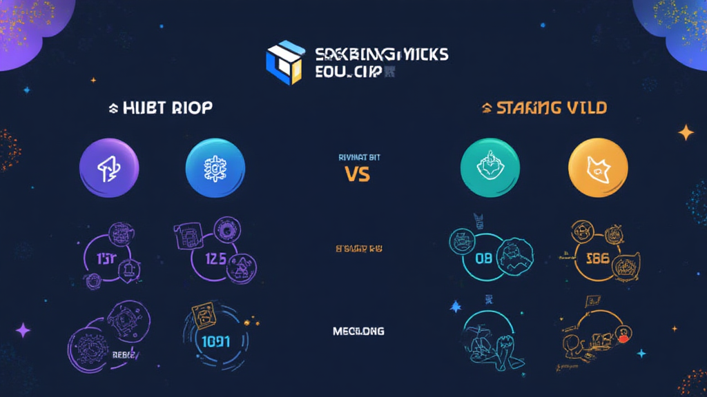 hibt drop vs staking yield comparison