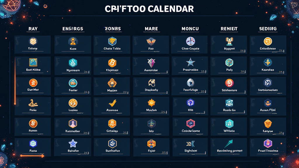 hibt drop new token launch calendar tracker template