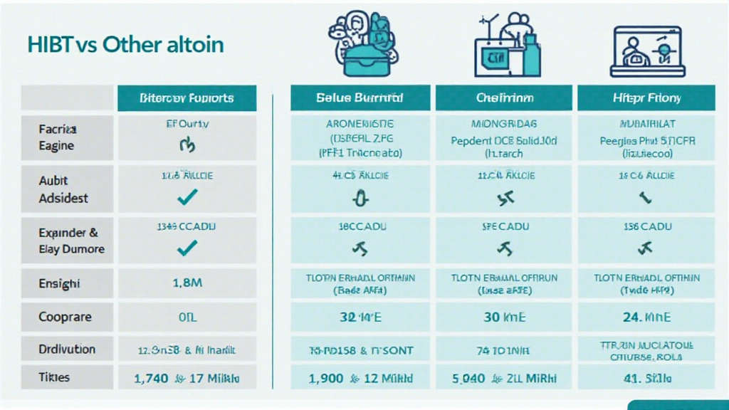 HIBT vs other altcoins
