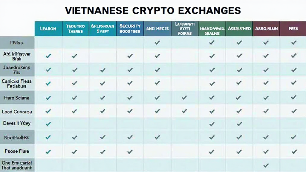 Vietnam crypto exchange comparison