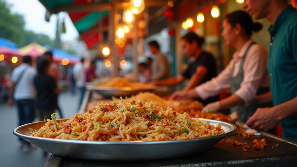 Blockchain street food Vietnam