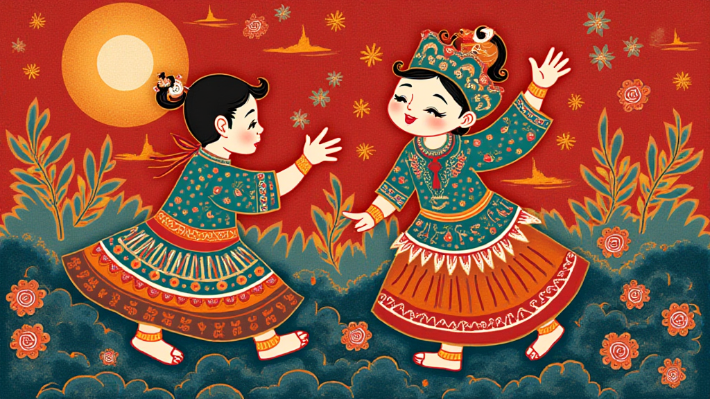 Blockchain folk art Vietnam