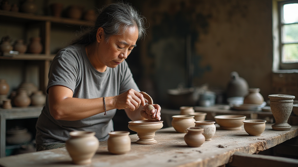 Blockchain pottery Vietnam
