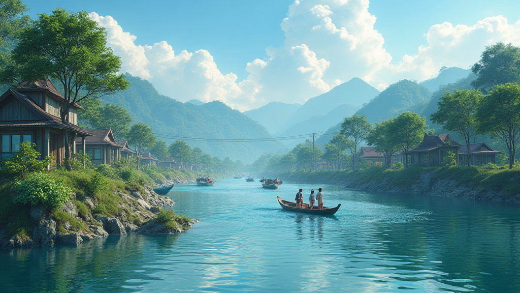 Blockchain flood control Vietnam