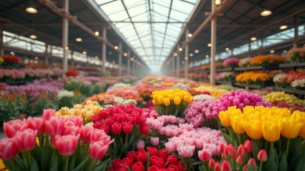 Blockchain flower export Vietnam