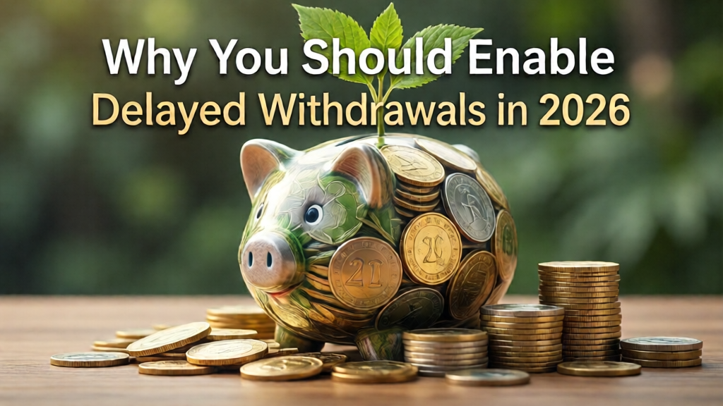 Why You Should Enable Delayed Withdrawals in 2026